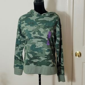 Danskin Super Soft Camo Hoodie Size Small NWT